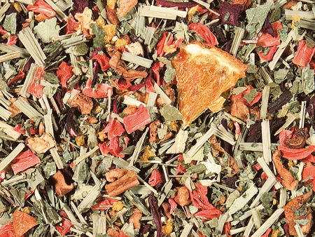 Losse Grapefruit Sinaasappel kruidenthee – citrusblend met appel, hibiscus en mandarijn